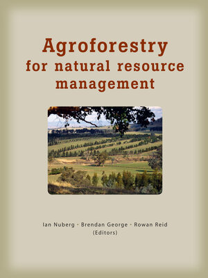 cover image of Agroforestry for Natural Resource Management